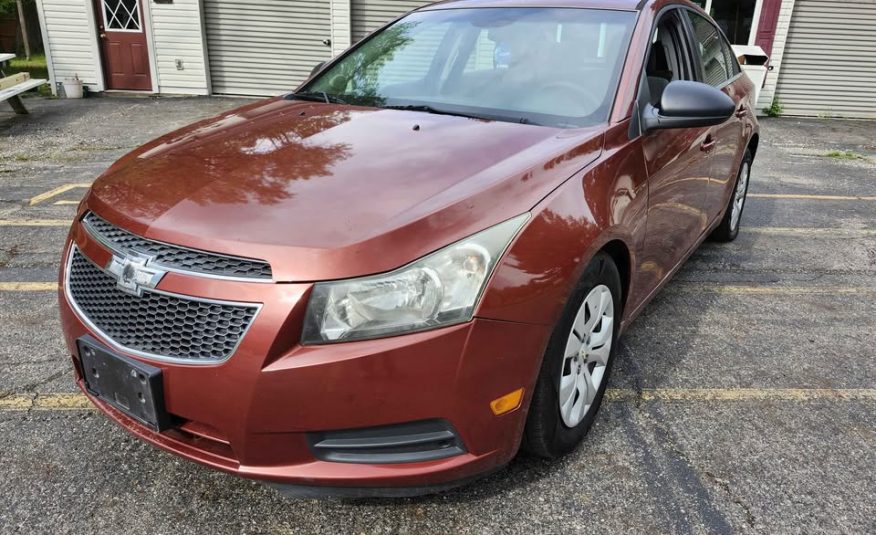 2012 CHEVY CRUZE REBUILT TITLE