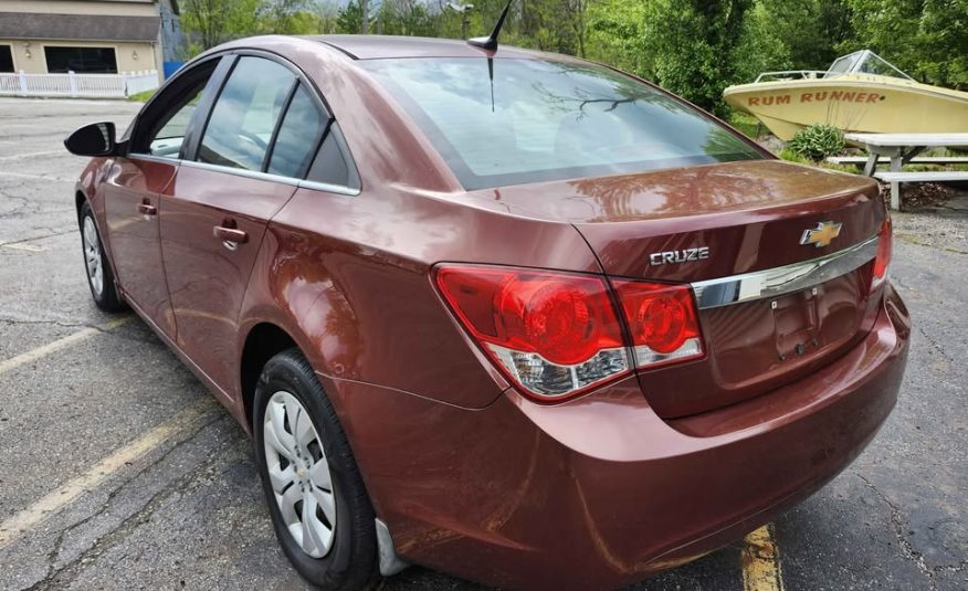 2012 CHEVY CRUZE REBUILT TITLE