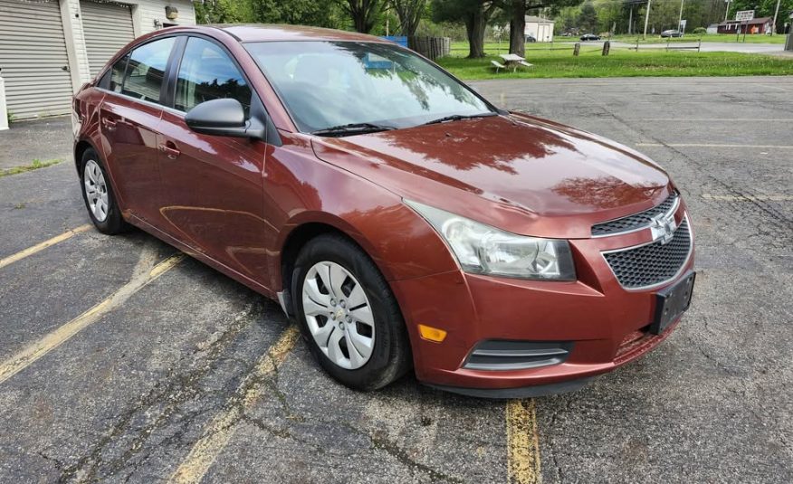 2012 CHEVY CRUZE REBUILT TITLE