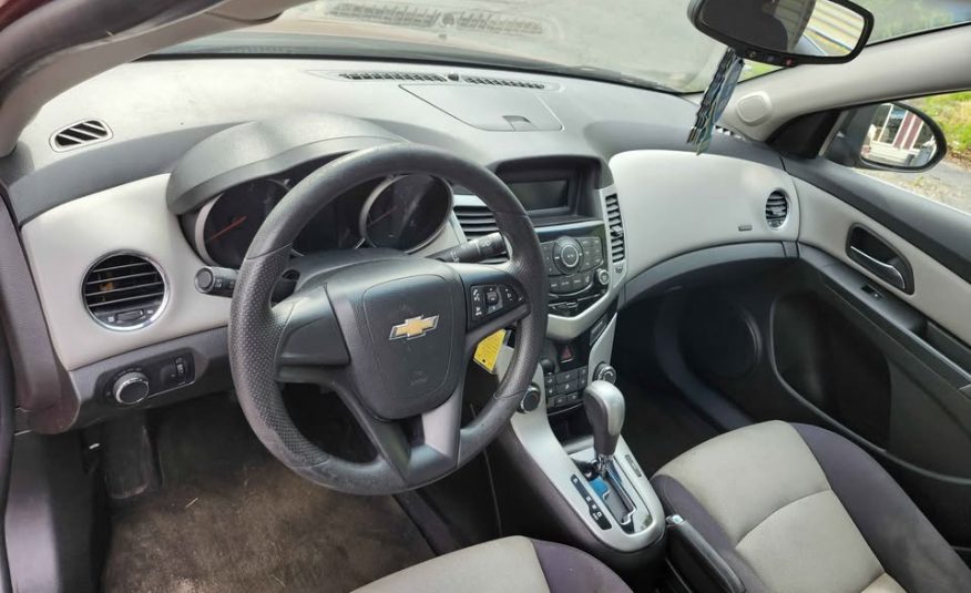 2012 CHEVY CRUZE REBUILT TITLE