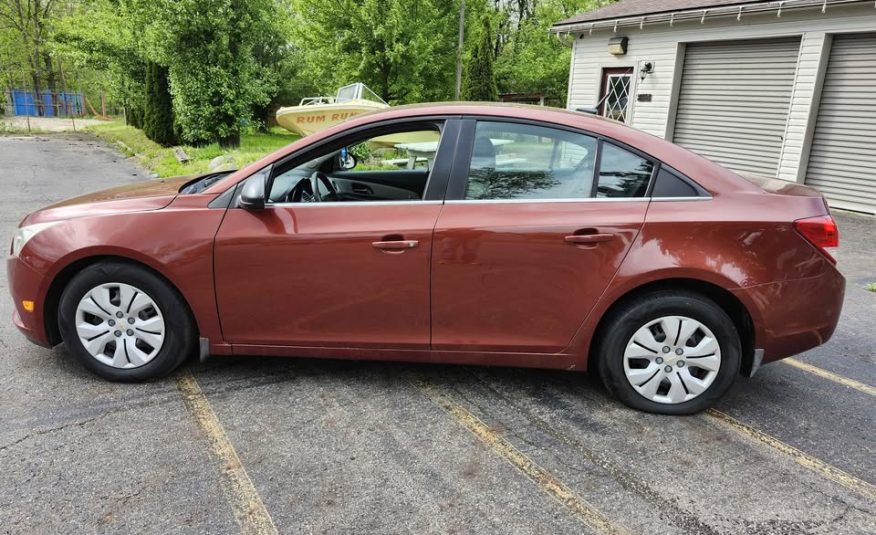 2012 CHEVY CRUZE REBUILT TITLE