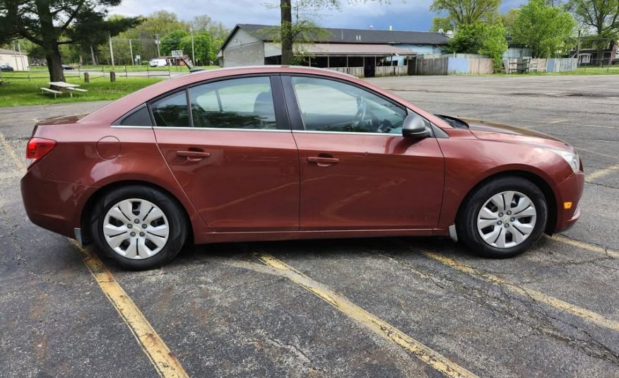 2012 CHEVY CRUZE REBUILT TITLE