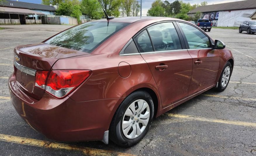2012 CHEVY CRUZE REBUILT TITLE