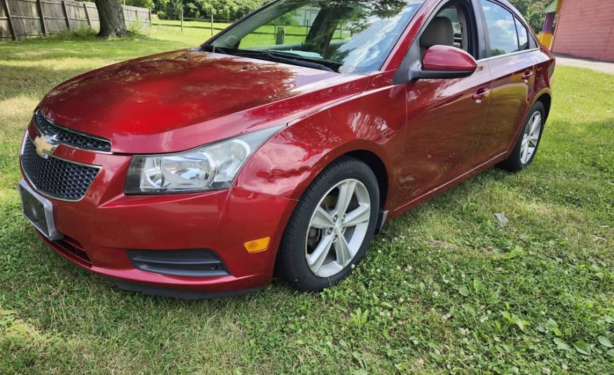 2013 CHEVY CRUZE LT REBUILT TITLE