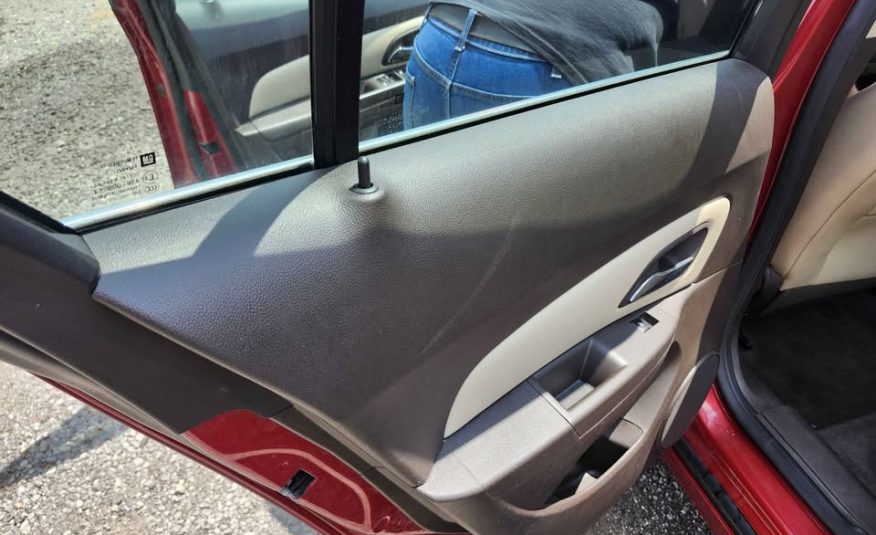 2013 CHEVY CRUZE LT REBUILT TITLE