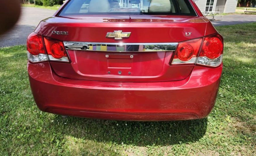 2013 CHEVY CRUZE LT REBUILT TITLE