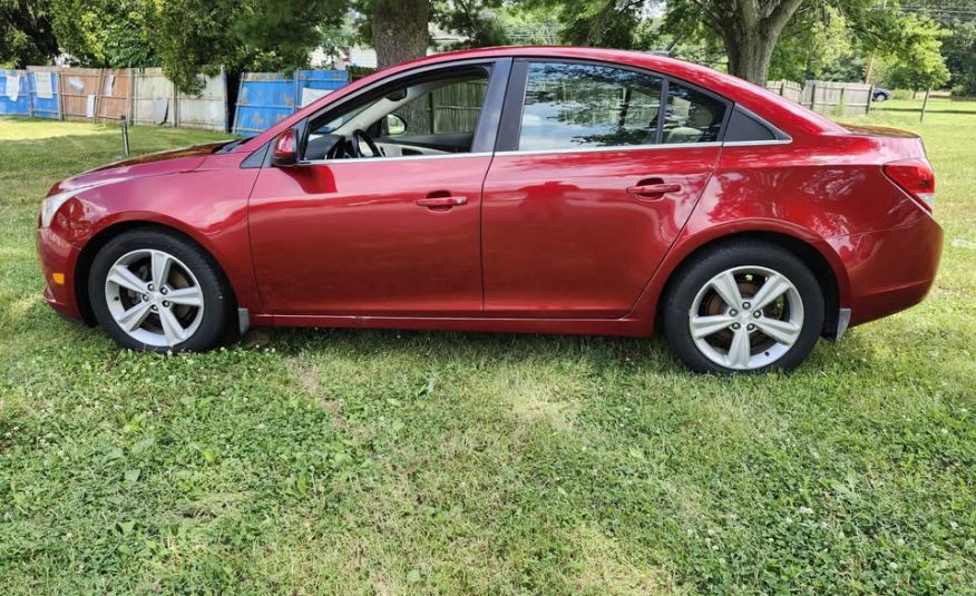 2013 CHEVY CRUZE LT REBUILT TITLE