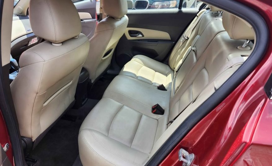 2013 CHEVY CRUZE LT REBUILT TITLE