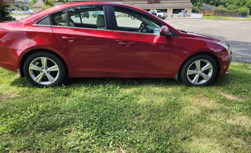 2013 CHEVY CRUZE LT REBUILT TITLE