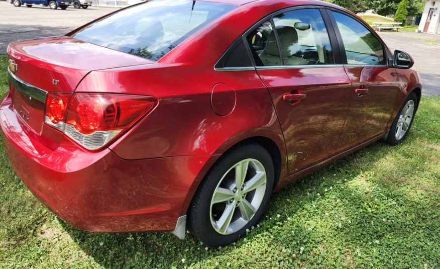 2013 CHEVY CRUZE LT REBUILT TITLE