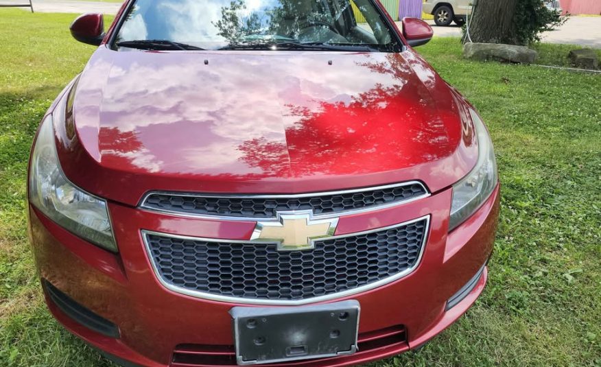 2013 CHEVY CRUZE LT REBUILT TITLE