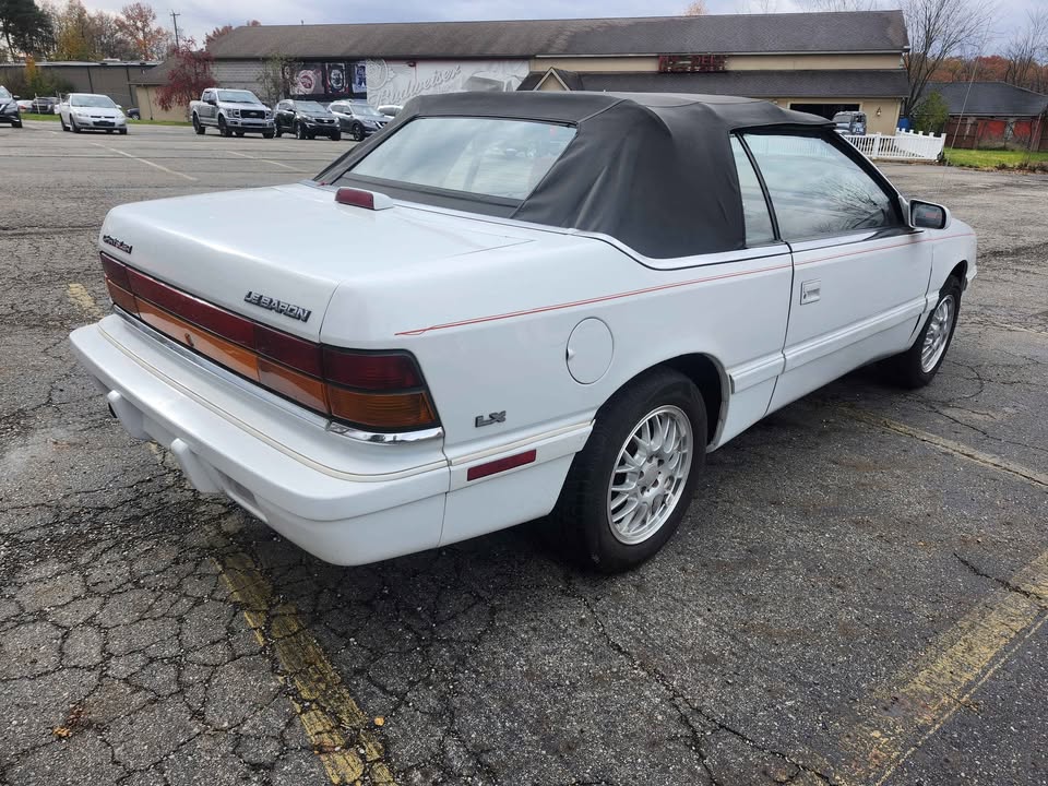 1995 CHRYSLER LEBARON CONVERTBALE